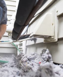 dryer lint removal